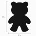 Доска на холодильник магнитно-меловая Brauberg Teddy Bear 30х40 см 237841 (1) в СПб, Санкт-Петербурге купить