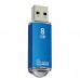 Флешка 8 GB Smartbuy V-Cut USB 2.0 металлический корпус (SB8GBVC-B) в СПб, Санкт-Петербурге купить