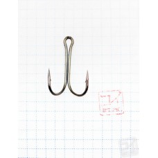 Крючок Koi Short Double Hook № 1/0 , BN, двойник (10 шт.) KH2311-1/0BN