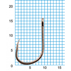Крючок SWD SCORPION ISEAMA №4BLN (10шт.)