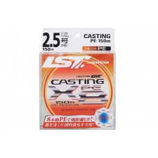 Шнур плетеный Linesystem Casting PE X8 #1,2 (0,185мм) 150м yellow