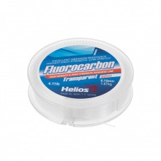 Леска флюорокарбон Helios Fluorocarbon 0,15мм 50м Transparent HS-FCT 15/50