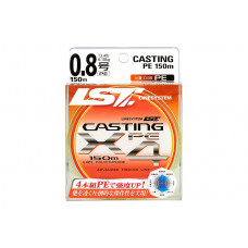 Шнур плетеный Linesystem Casting PE X4 #2 (0,235мм) 150м olive