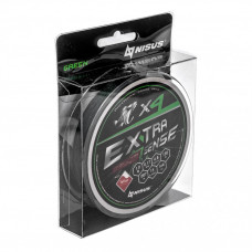 Шнур Nisus N-ES-X4-1/15LB Extrasense X4 PE Green 150m  1/15LB 0.17mm 316892