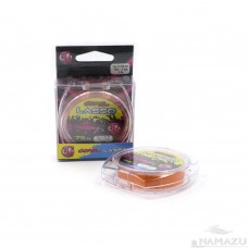 Леска Namazu Pro TiA Coral Lasso, 75 м, 0,128 мм, до 1,40 кг, коралловая NPT-CL75-0,128