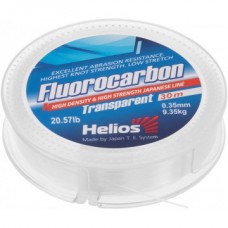 Леска флюорокарбон Helios Fluorocarbon 0,35мм 30м Transparent HS-FCT 35/30