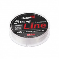 Леска Helios Strong Line 0,25мм 100м Transparent Nylon HS-SLT-25/100