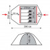 Палатка Tramp Lite Camp 3 песочная в СПб, Санкт-Петербурге купить