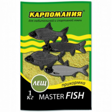 Прикормка Карпомания Master Fish 1кг Лещ