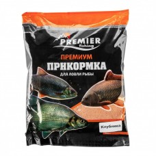 Прикормка Premier Fishing Премиум Клубника 900г PR-P-S