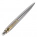 Ручка шариковая Parker Jotter Core Stainless Steel GT с позолотой 1953182 в СПб, Санкт-Петербурге купить