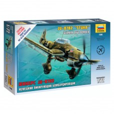 Сборная модель Звезда Бомбардировщик немецкий JU-87B4 (1:72) 7306